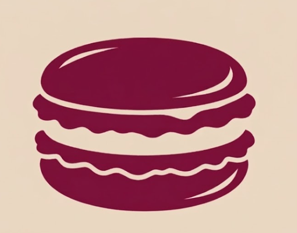 Whiskey Macaron mit Himbeerkern – Boozy & Fruchtig
