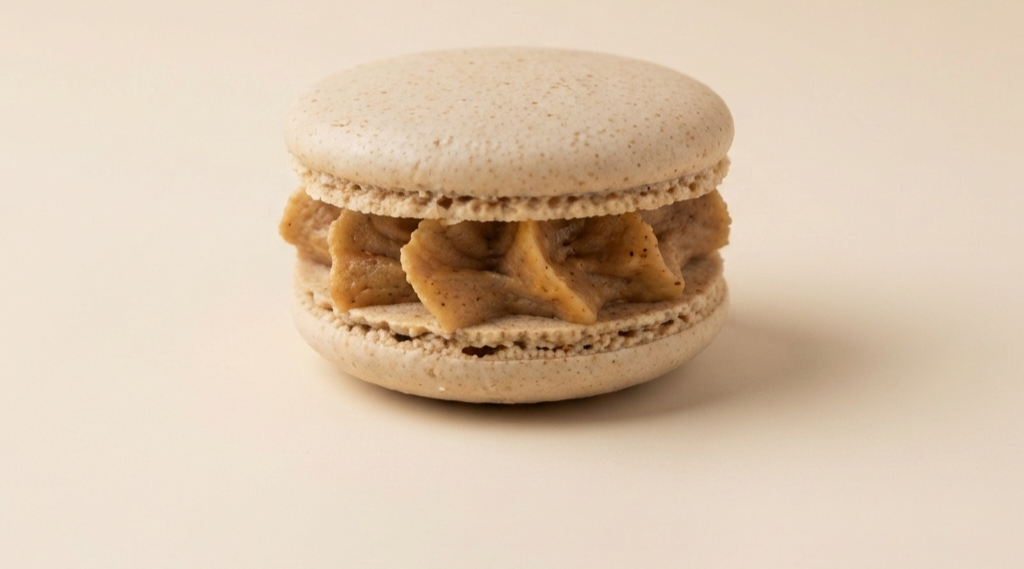 Giotto-Style Macaron – Knusprig-Nussig & Cremig